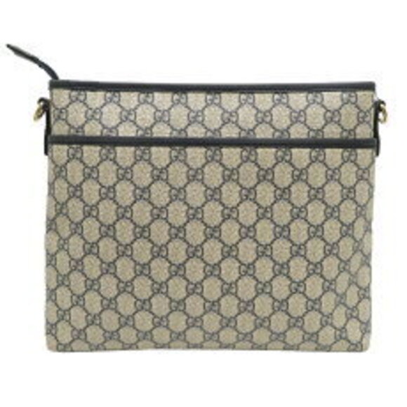 Gucci Bag GG Beige Supreme Leather Shoulder - Picture 1 of 9